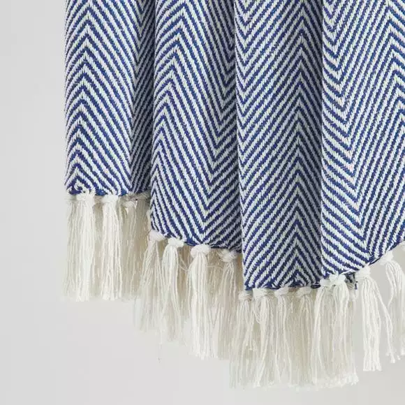 Dunelm Jenson Herringbone 200cm X 200cm Throw - Image 5