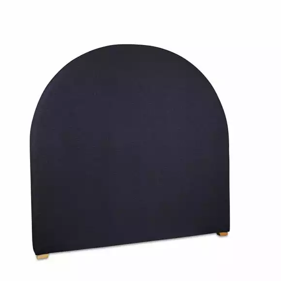 Dunelm Walter Velvet Headboard Navy - Image 3