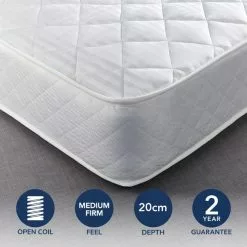 Dunelm Everyday Orthopaedic Open Coil Mattress