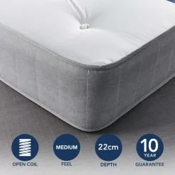 Fogarty Just Right Extra Comfort Open Coil Mattress