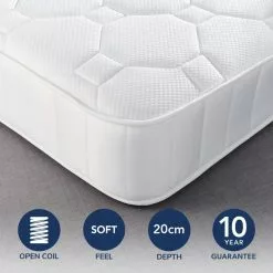 Fogarty Just Right Gel Top Open Coil Mattress