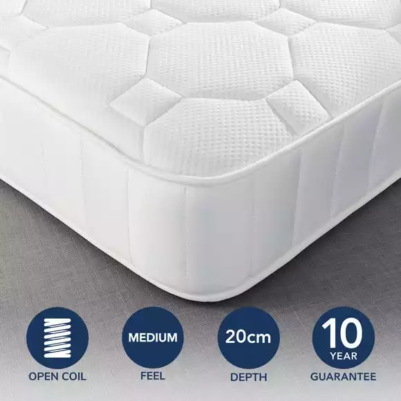 Fogarty Just Right Gel Top Orthopaedic Open Coil Mattress