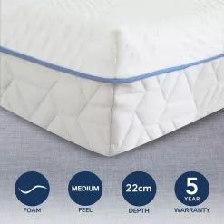 Comfortzone Memory AirFlow Breathable Bounce Back Mattress