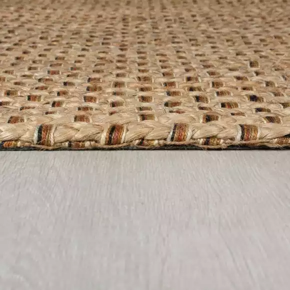 Dunelm Chunky Jute Square Rug - Image 4