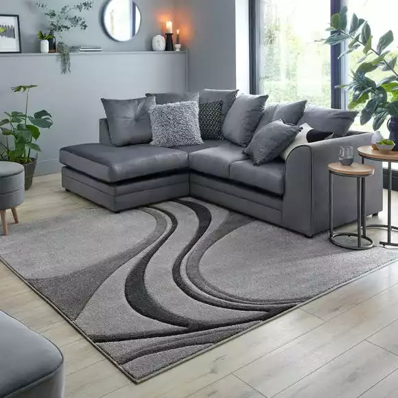 Dunelm Mirage Square Rug