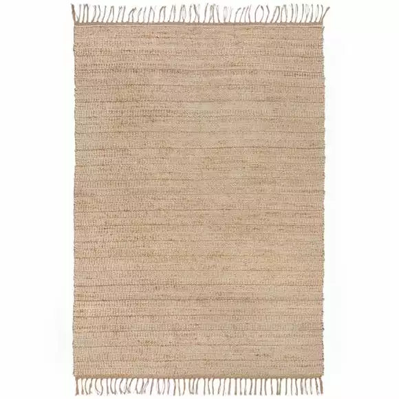 Dunelm Clio Jute Cotton Rug - Image 2