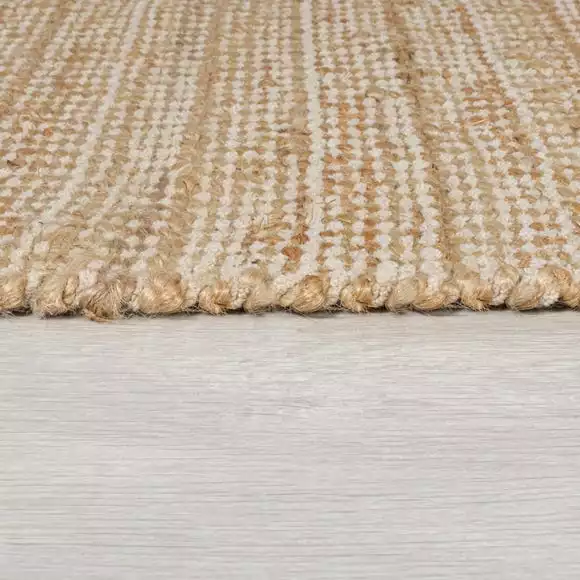 Dunelm Clio Jute Cotton Rug - Image 4