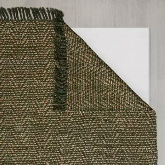 Dunelm Jute Herringbone Stair Runner - Image 4