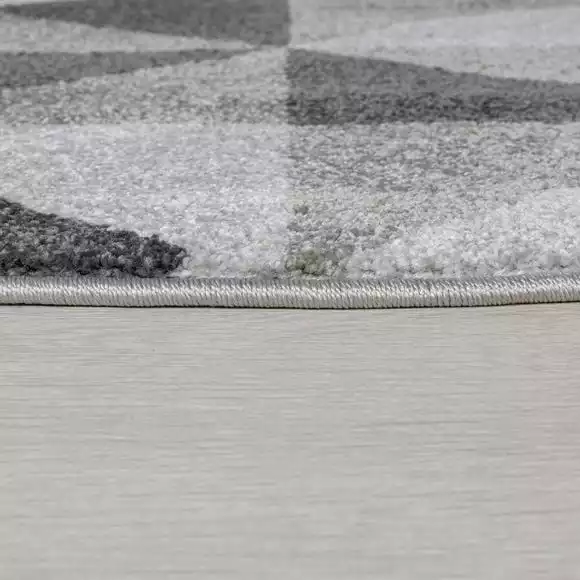 Dunelm Geo Squares Square Rug - Image 4