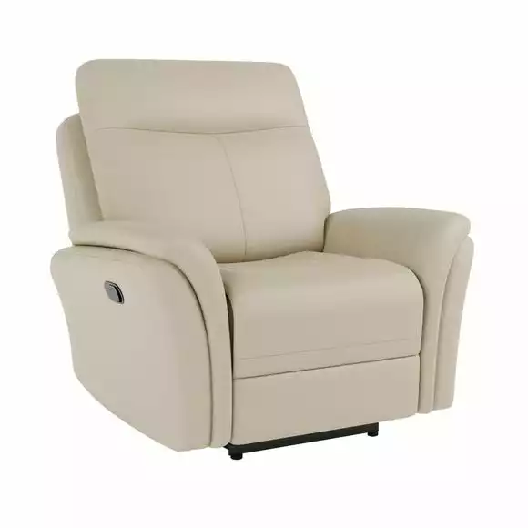 Dunelm Monte Distressed Faux Leather Reclining Armchair - Image 2