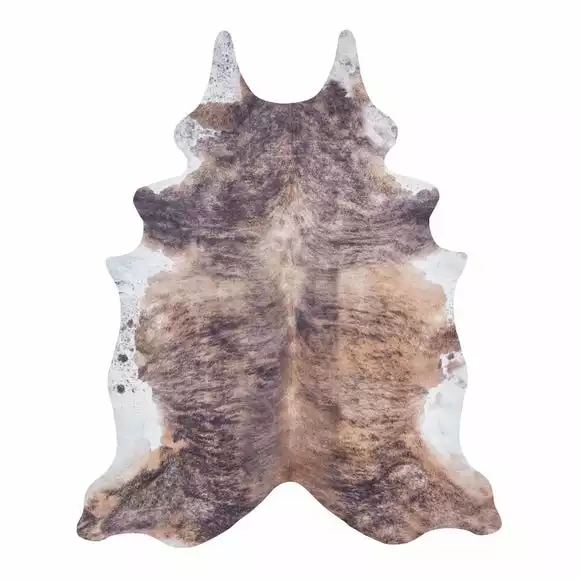 Think Rugs Faux Cow Print Rug - Image 3