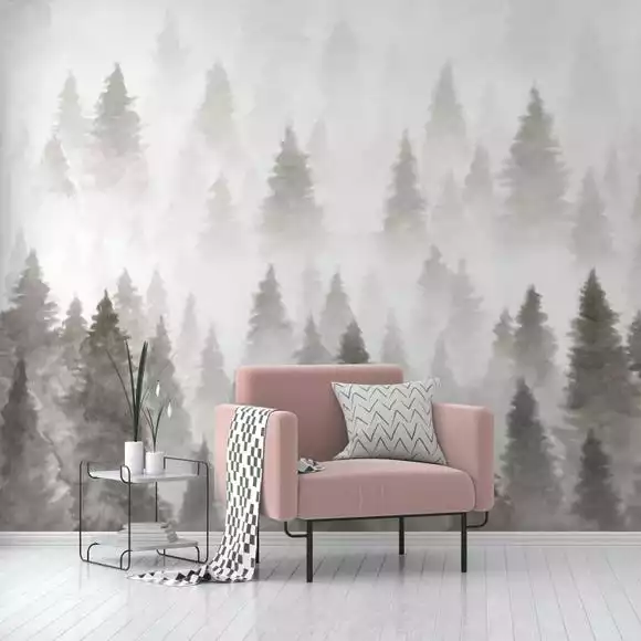 Dunelm Pine Forest Mural