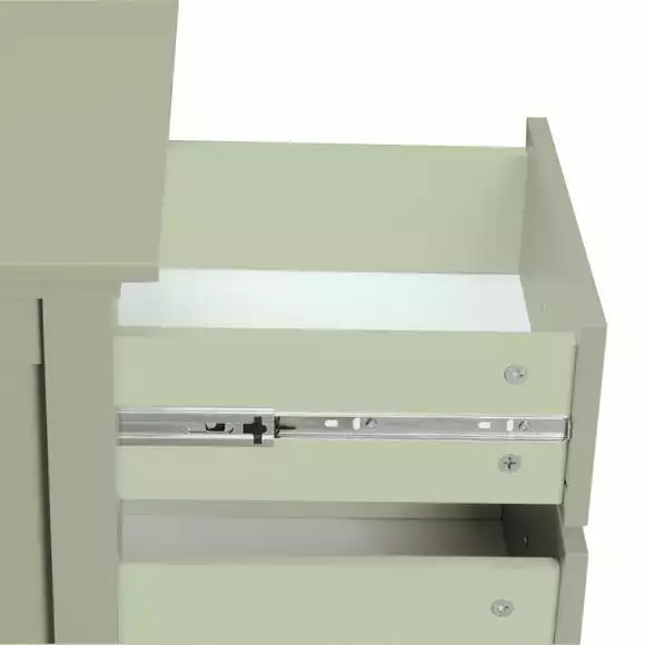 Dunelm Lynton 2 Drawer Bedside Table - Image 4