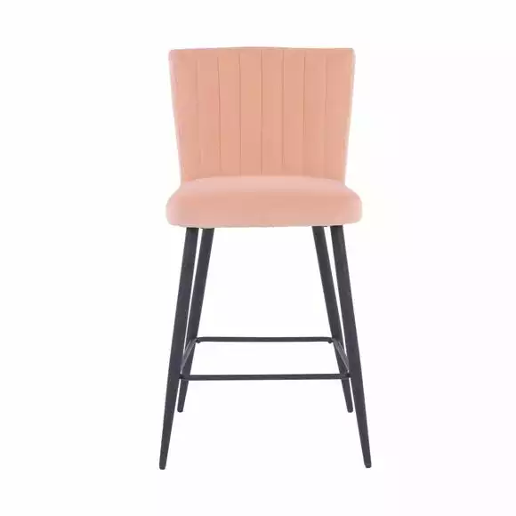 Dunelm Taylor Velvet Bar Stool