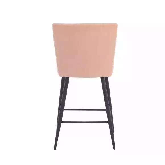 Dunelm Taylor Velvet Bar Stool - Image 5