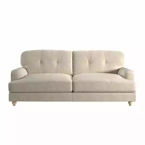 Dunelm Martha Vintage Velvet 3 Seater Sofa - Image 3