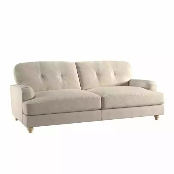 Dunelm Martha Vintage Velvet 3 Seater Sofa - Image 4
