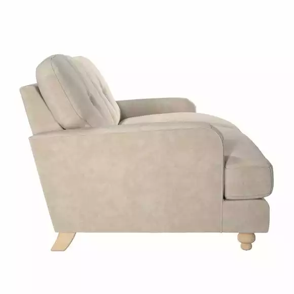 Dunelm Martha Vintage Velvet 3 Seater Sofa - Image 6