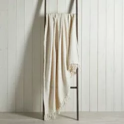 Dunelm Aris Cotton Weave 200cm X 200cm Throw