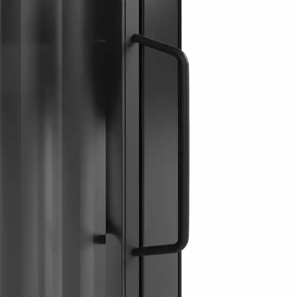 Dunelm Stannis Reeded Glass Tall Cabinet - Image 6