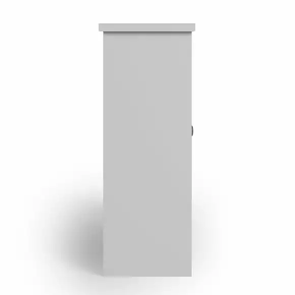 Dunelm Lynton Grey Compact Bathroom Wall Cabinet - Image 4