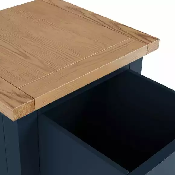 Dunelm Bromley 2 Drawer Slim Bedside Table - Image 6