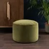 Dunelm Eliza Velvet Pouffe