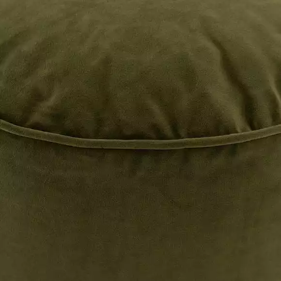 Dunelm Eliza Velvet Pouffe - Image 3