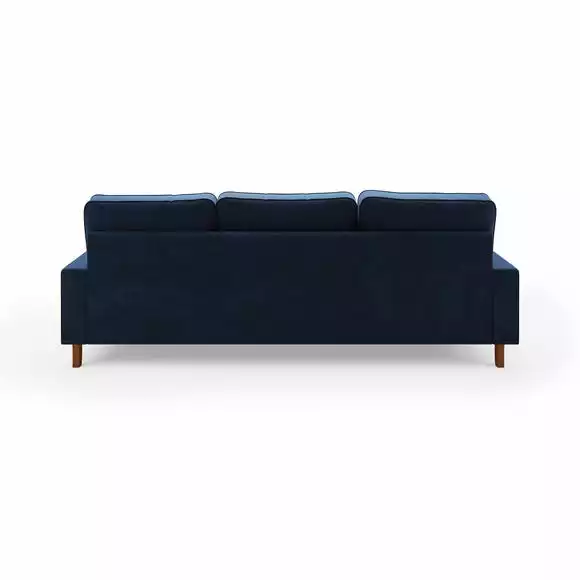 Dunelm Beatrice Matte Velvet Left Hand Corner Chaise - Image 5