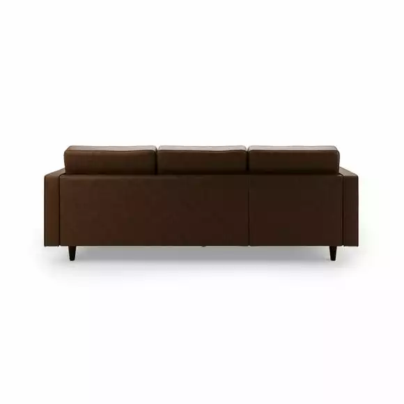 Dunelm Zoe Faux Leather Left Hand Corner Chaise - Image 5
