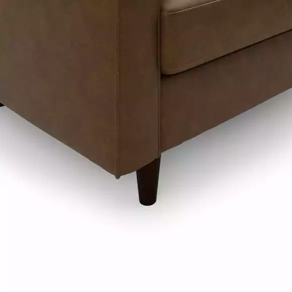 Dunelm Zoe Faux Leather Right Hand Corner Sofa - Image 6