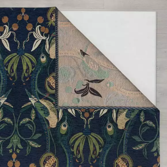 Dunelm Havisham Chenille Flatweave Rug - Image 5