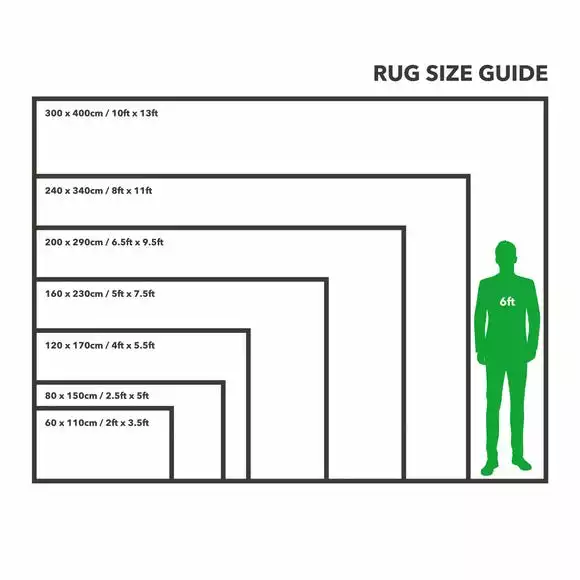 Dunelm Havisham Chenille Flatweave Rug - Image 6