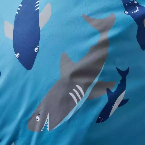 Dunelm Sharks Duvet Cover And Pillowcase Set - Image 5
