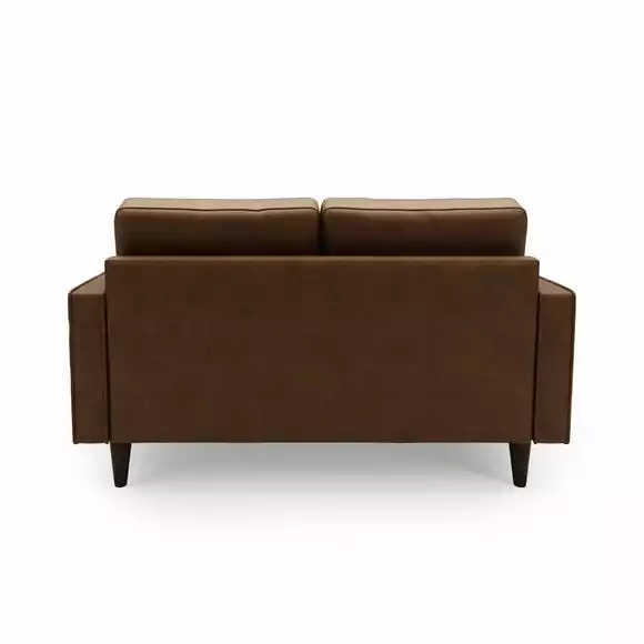 Dunelm Alfie Faux Leather 2 Seater Sofa - Image 5