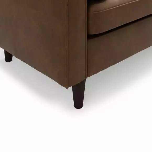 Dunelm Alfie Faux Leather 2 Seater Sofa - Image 6