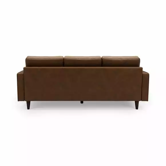 Dunelm Alfie Faux Leather Corner Chaise - Image 5