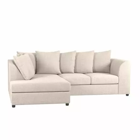 Dunelm Blake Soft Texture Fabric Corner Sofa - Image 2