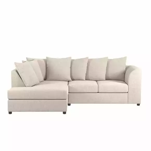 Dunelm Blake Soft Texture Fabric Corner Sofa - Image 3
