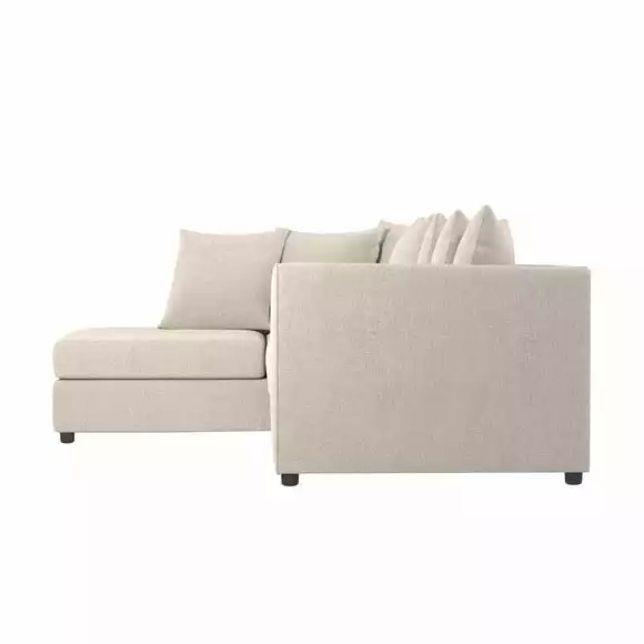 Dunelm Blake Soft Texture Fabric Corner Sofa - Image 5
