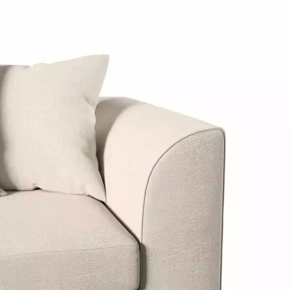 Dunelm Blake Soft Texture Fabric Corner Sofa - Image 6