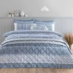 Dunelm Jax Mosaic Bedspread