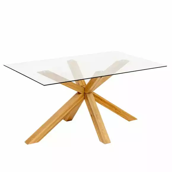 Dunelm Xavi Rectangular Dining Table - Image 2