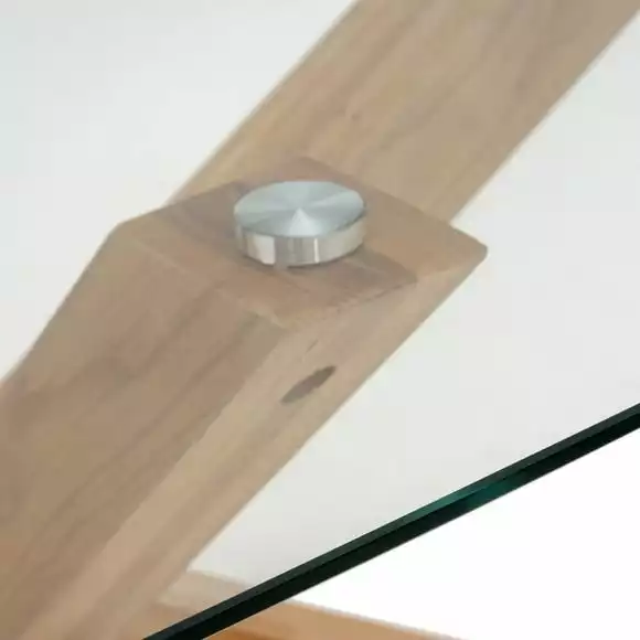 Dunelm Xavi Rectangular Dining Table - Image 3