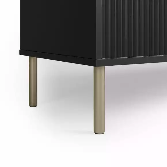 Dunelm Georgi Extra Wide TV Unit Black - Image 6