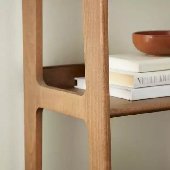 Elements Beechwood 5 Tier Shelving Unit - Image 2