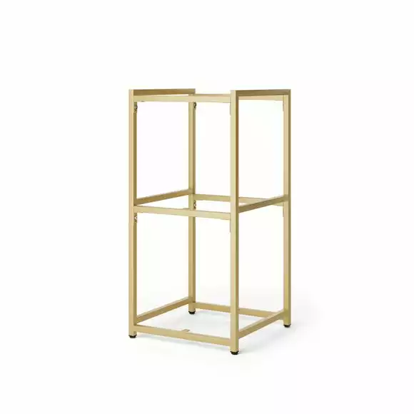 Dunelm Modular 3 Shelf Gold Frame Component