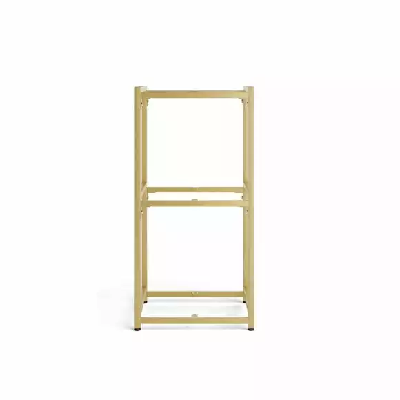 Dunelm Modular 3 Shelf Gold Frame Component - Image 2