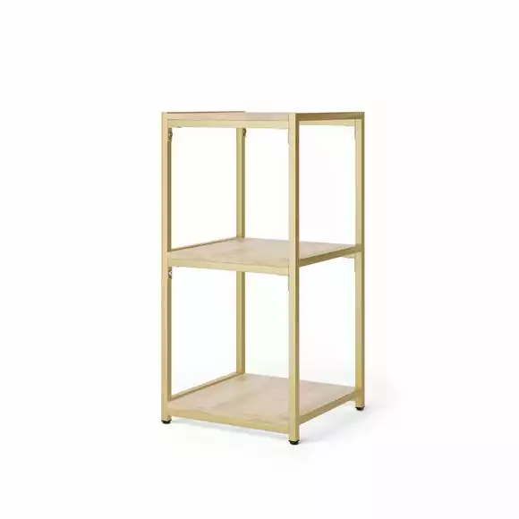 Dunelm Modular 3 Shelf Gold Frame Component - Image 3