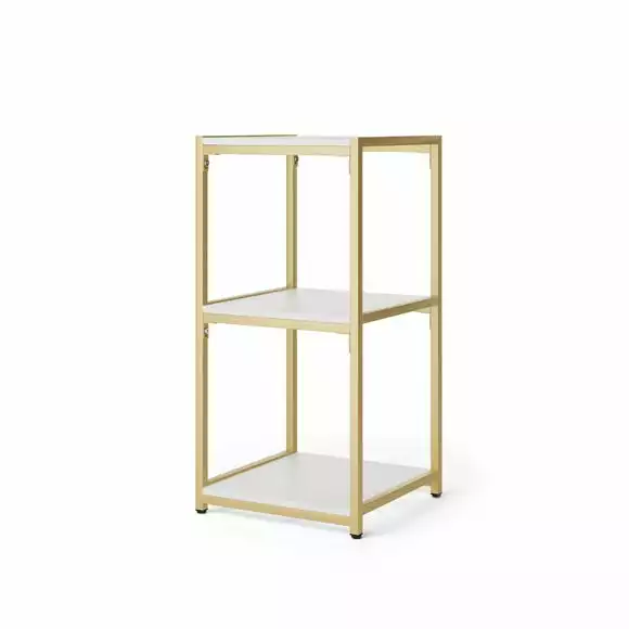 Dunelm Modular 3 Shelf Gold Frame Component - Image 4